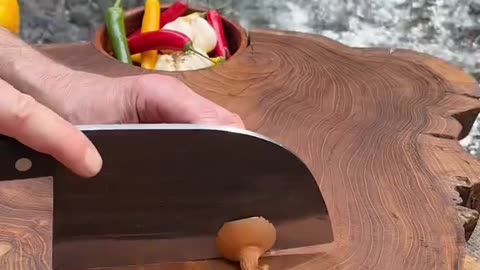 🍞 Freshly Baked Bread in Nature 🌿 | Homemade Delight”