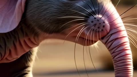 Mouse + Elephant = MousePhant The New Animal Trend #ai #fyp