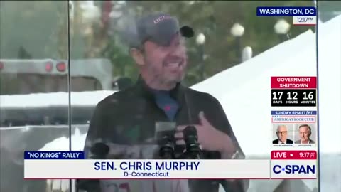 Dem Sen Chris Murphy says America's in middle of an authoritarian takeover, WHINES that the media isn't "riding to our rescue."