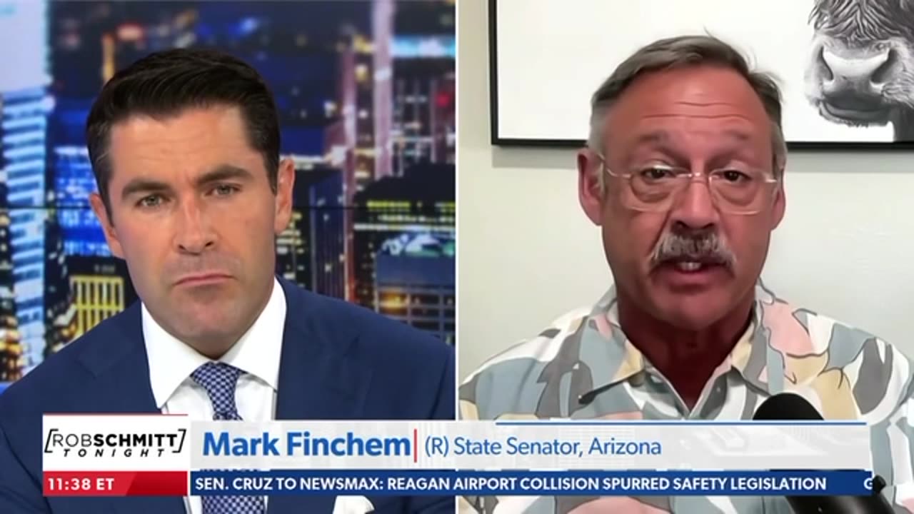 Mark Finchem on Newsmax: ‘Magic Mortgage’ Money Laundering Scheme Tied to ActBlue