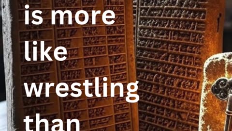 the art of living is more like wrestling than... I wisdom I motivation