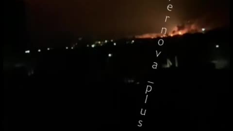 🔥Moment of strike in the Ulyanovsk region.