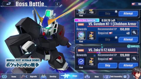 [EN/粵語] SD Gundam G Generation ETERNAL #33 0080: War In The Pocket