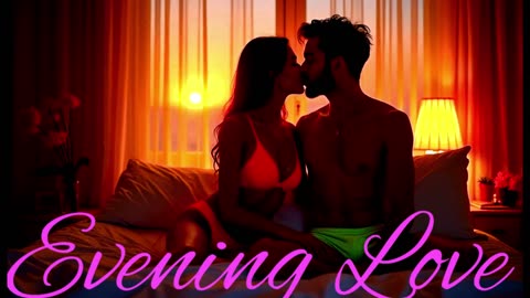 Electronic Music. Song Evening Love.