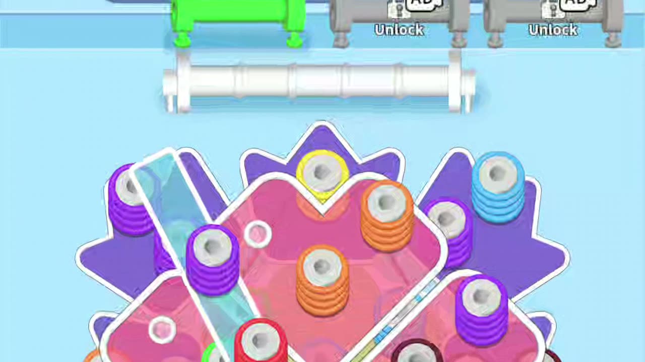 Wool Sort - levels 1 to 6