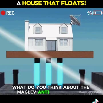 Innovative technology... Antigravity earthquake solution.