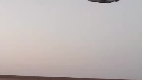 Two C-130H Hercules crossed Sweida province in south Syria