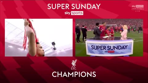 Incredible Scene As Liverpool Lift their 20 League Title