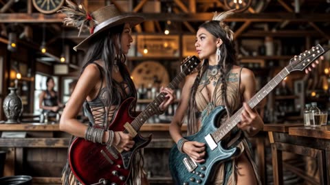 Cowgirl Soul Fantasy Frequency Official Music Video AI Cinematic