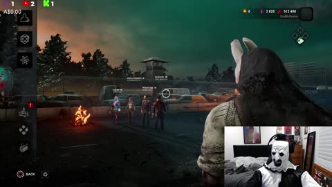 Playing Dead by Daylight as Art the Clown