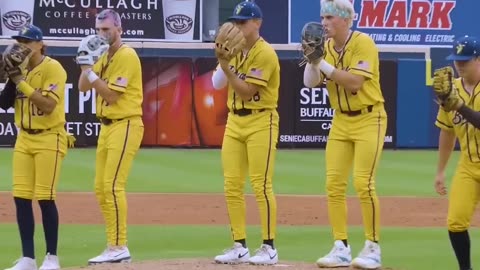 Hidden Ball Trick Pitch | Banana Ball #shorts#savannahbananas#trick#trickshot#bananas#mlb#sportsball