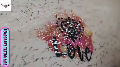 love temporary tattos#temporarytattoo #temporarytattoos #temporarytattosticker