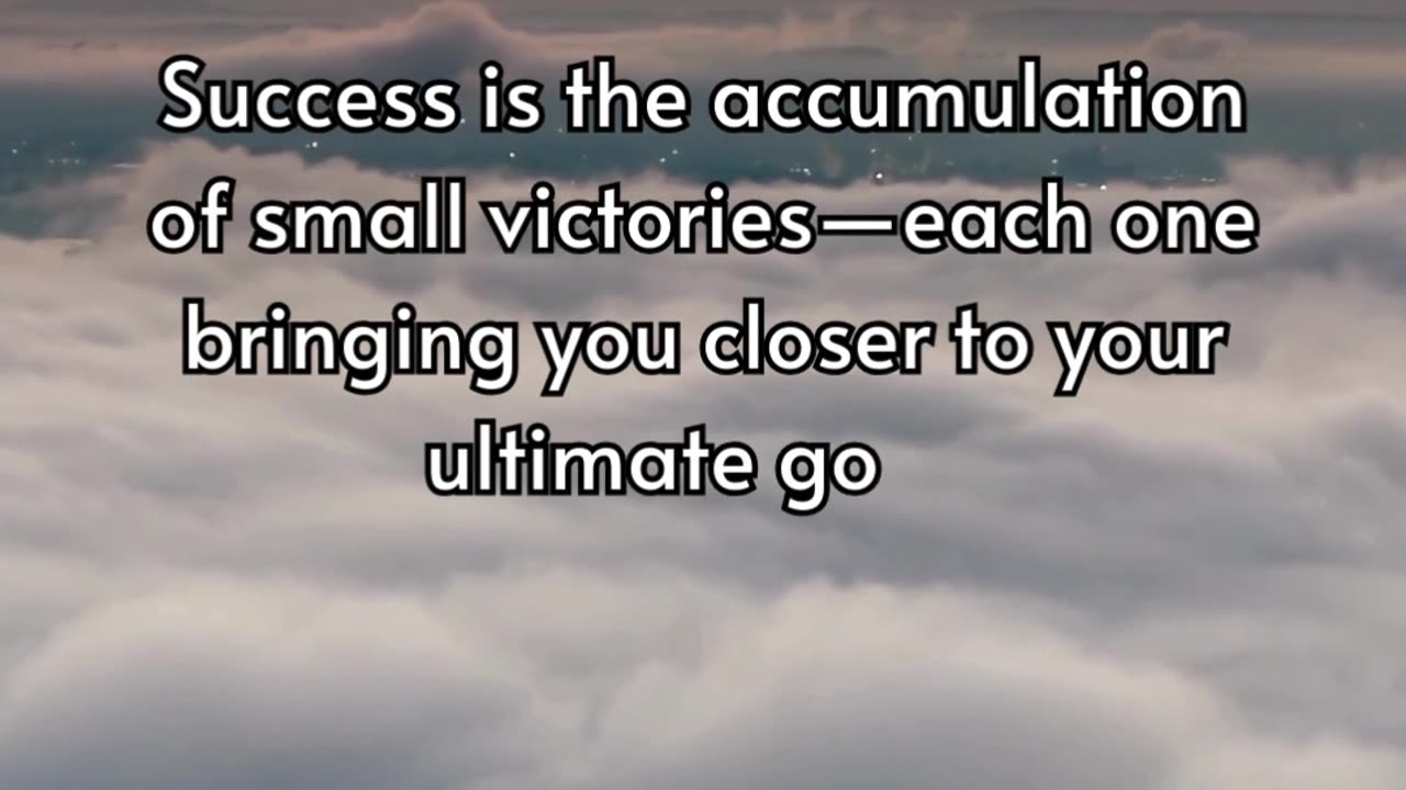 Success With Victories