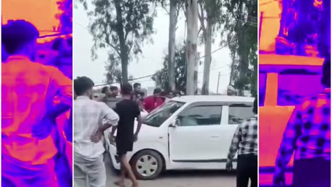 Haridwar Horror: Kanwariyas Attack Muslim Family After Minor Accident, Car Vandalised