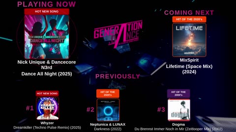 Generation Dance Radio - EDM, Dance, Eurodance, Trance, House, Hands up