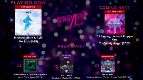 Generation Dance Radio - EDM, Dance, Eurodance, Trance, House, Hands up