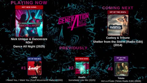 Generation Dance Radio - EDM, Dance, Eurodance, Trance, House, Hands up