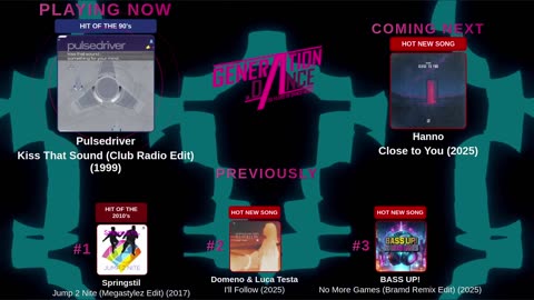 Generation Dance Radio - EDM, Dance, Eurodance, Trance, House, Hands up