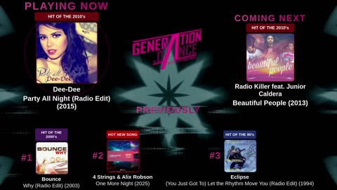 Generation Dance Radio - EDM, Dance, Eurodance, Trance, House, Hands up