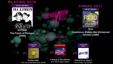 Generation Dance Radio - EDM, Dance, Eurodance, Trance, House, Hands up