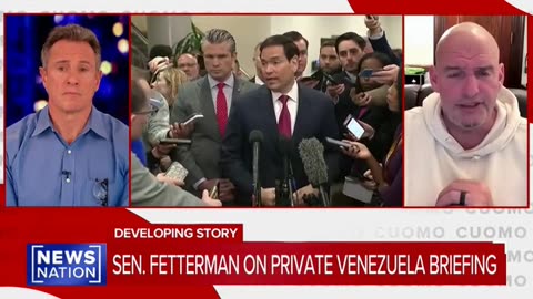 John Fetterman Defends Trump Admin Drug Boat Strikes After Private Briefing