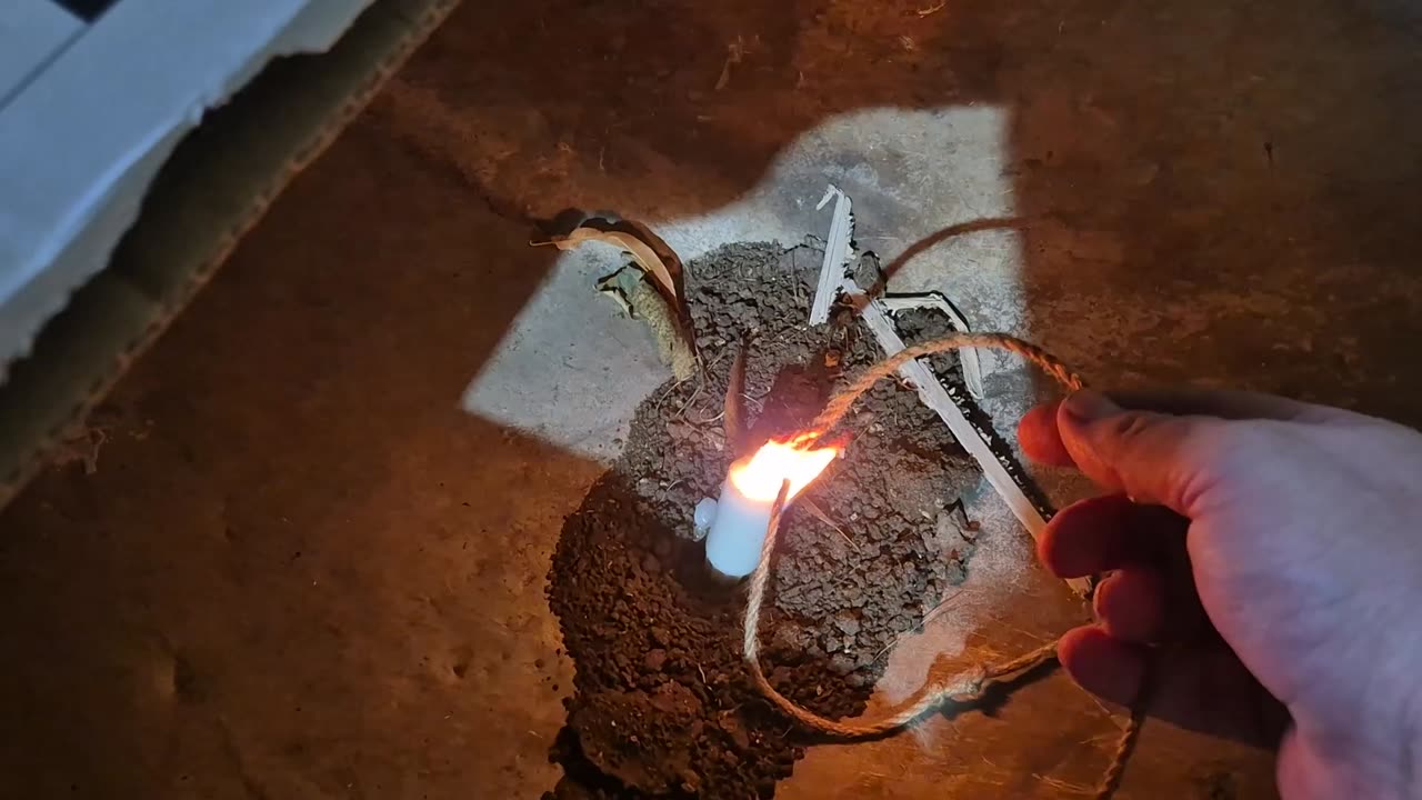 Flame test on Hemp