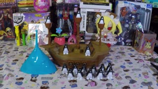 Pirate boat balancing game
