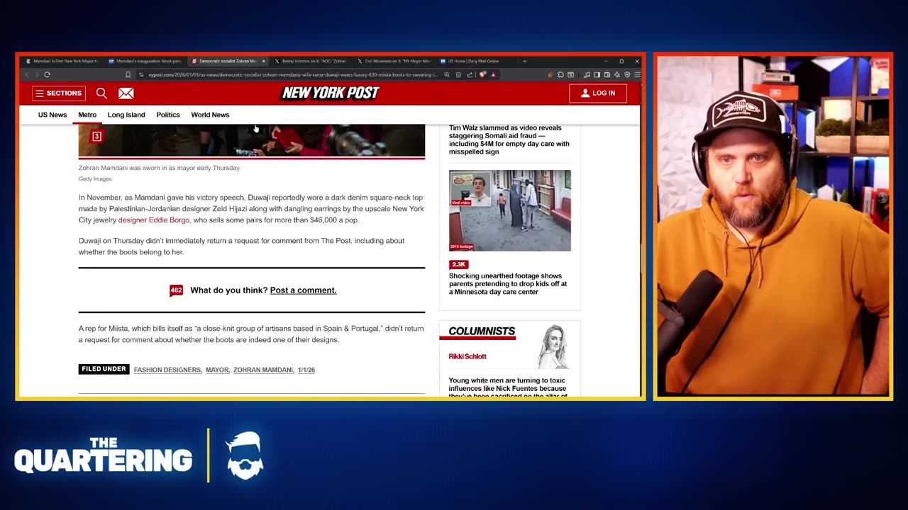 Socialist Mayor Mamdani SPITS On America In Swear In & Leaves Useful Woke Idiots Locked Out Of Party