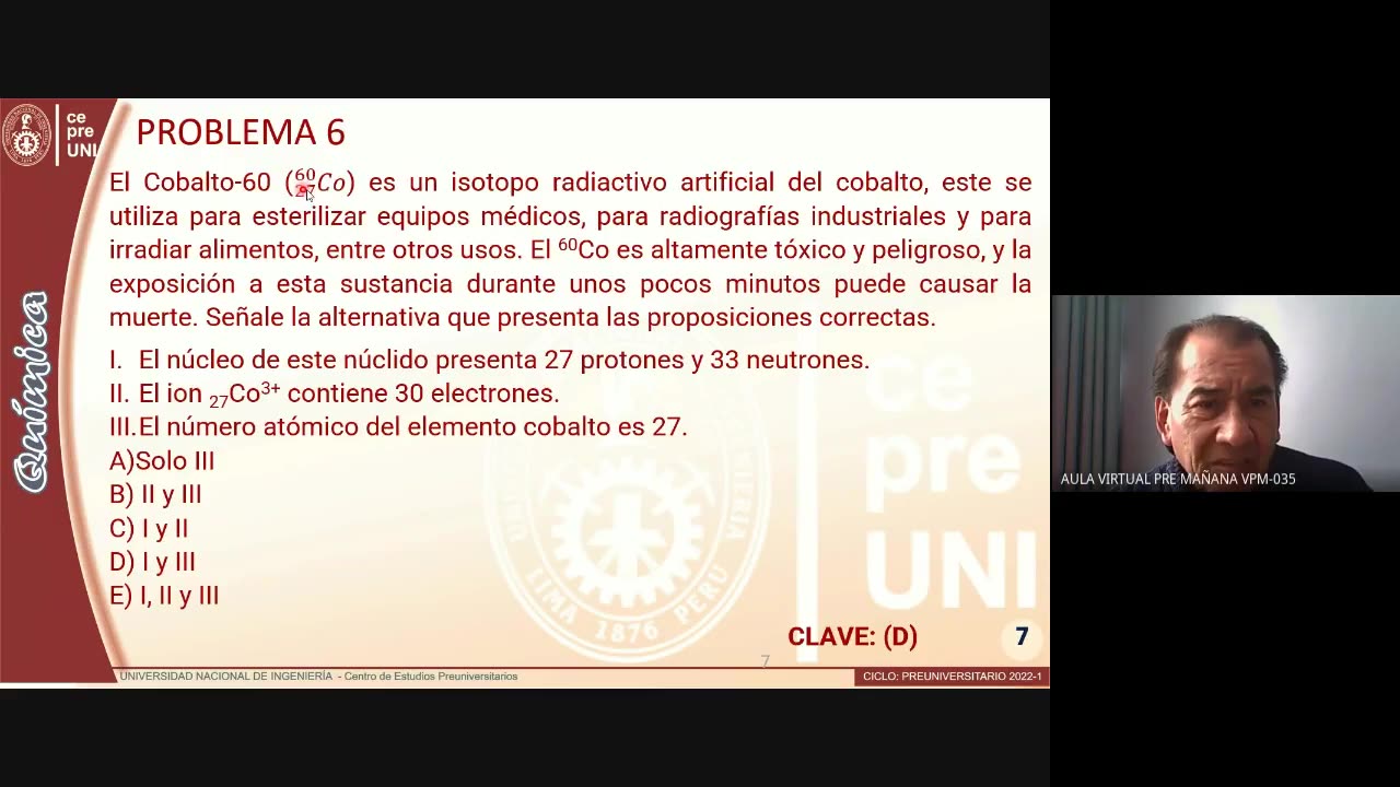 CEPRE UNI 2022 - 1 | Semana 06 | Química S2
