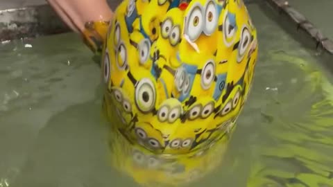Hydro dipping baseball cap
