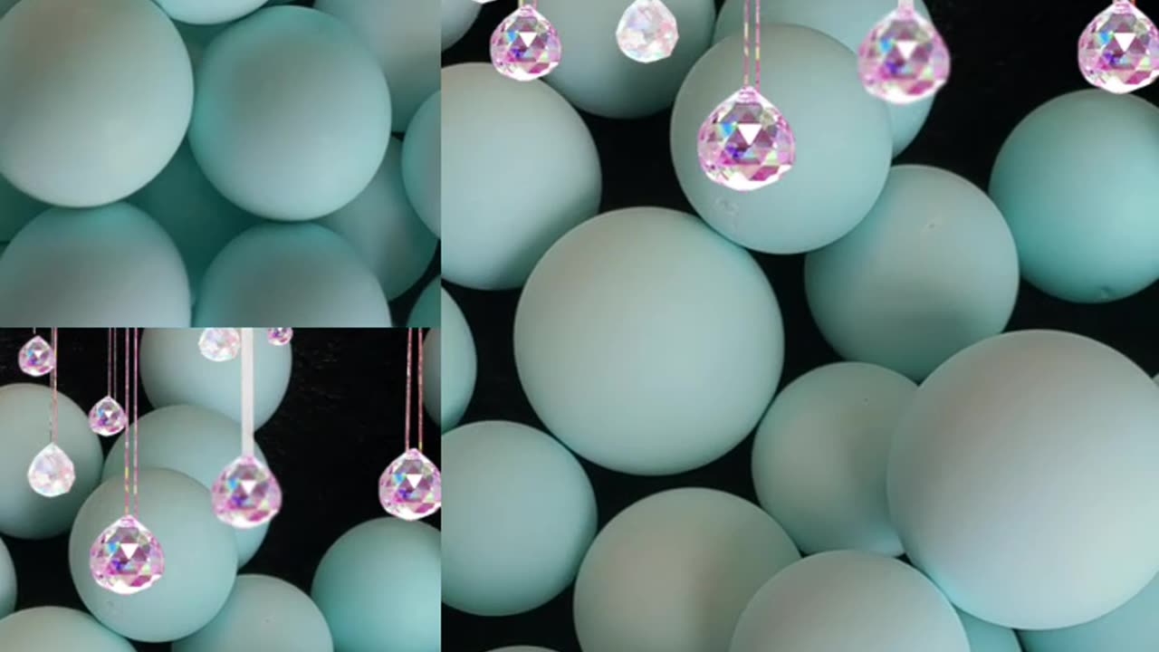 20250712-6 Natural Turquoise Bead: Dreamy Planet Marble on Fingertip