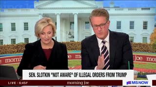 Joe Scarborough Outraged At Democratic Senator For Not Confirming His Anti-Trump Narrative