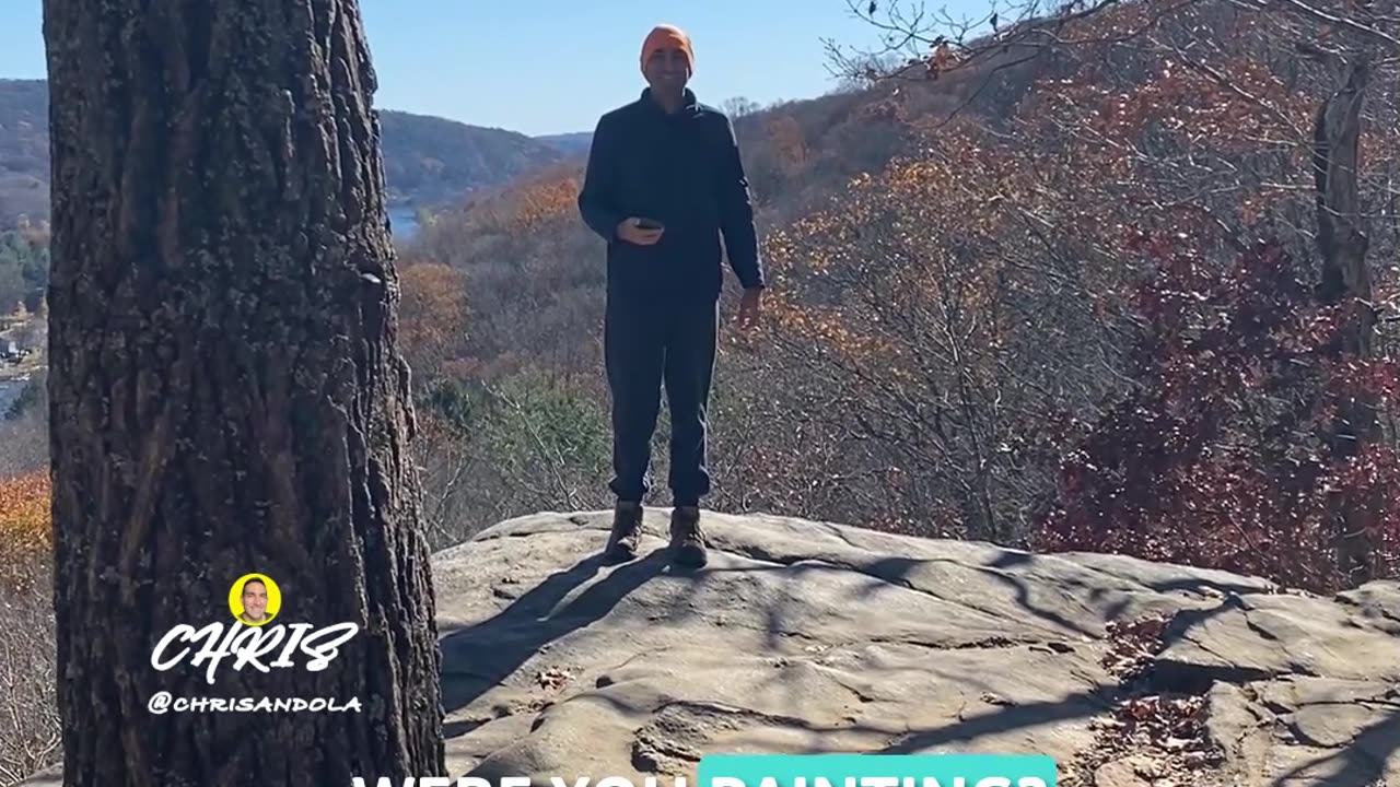 LIKE A BOB ROSS PAINTING!