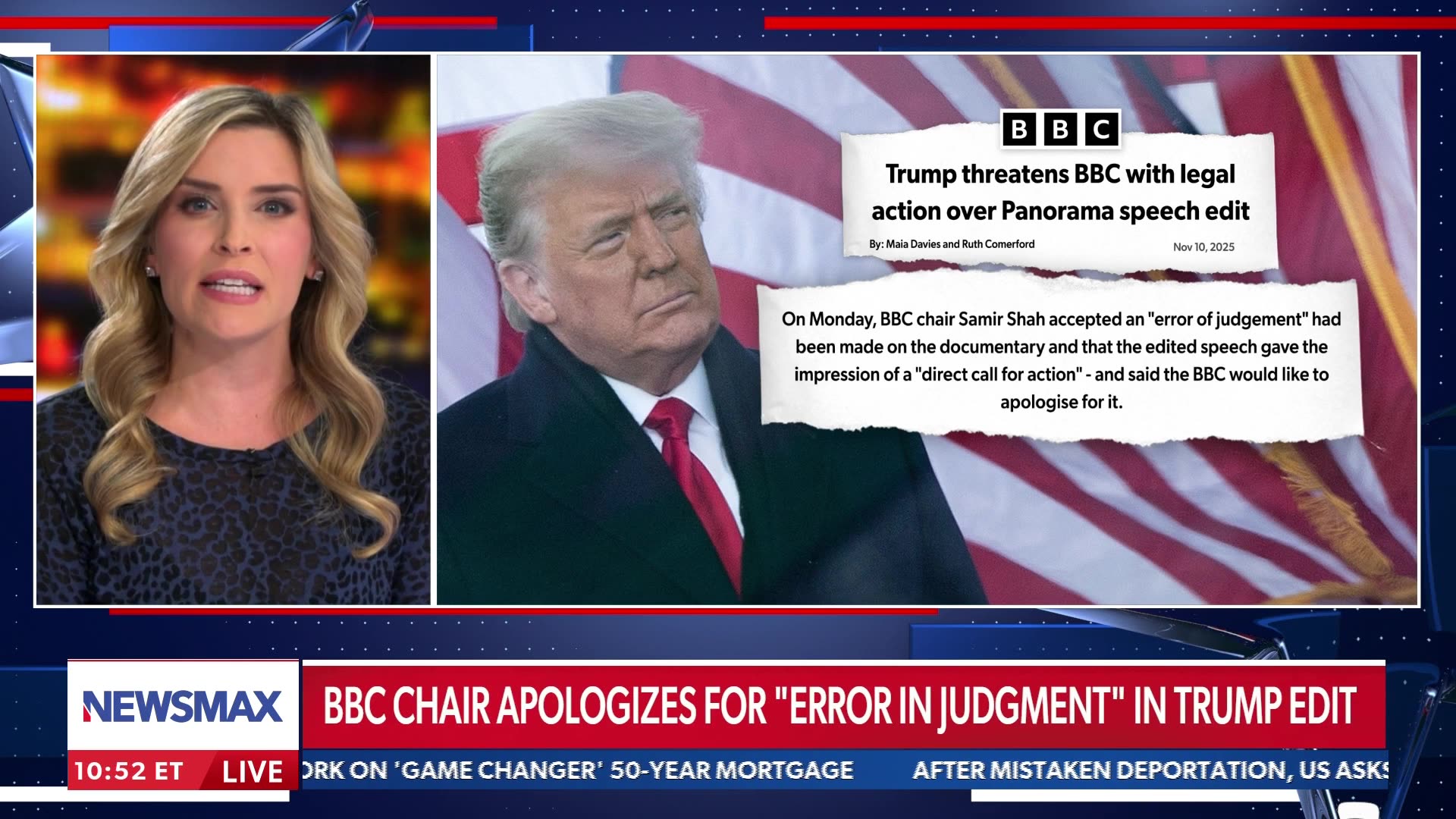 BBC in hot water for editing President Trumps January 6th speech | The Right Squad