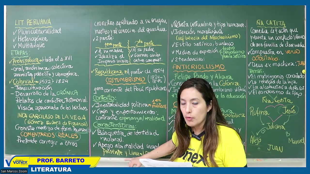 VONEX SEMESTRAL 2024 | Semana 10 | Literatura