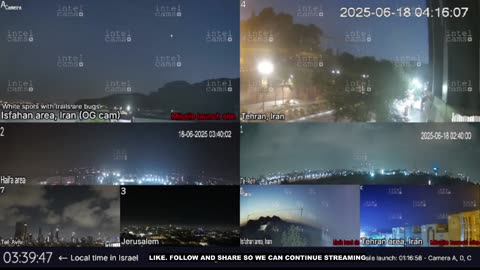 Iran vs Israel (360 coverage + Live Footage)