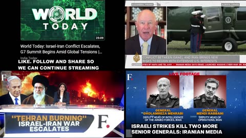Iran vs Israel (360 coverage + Live Footage)