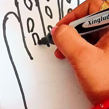 How to draw a peacock using hand palm 🦚|easy drawing #shorts #drawing