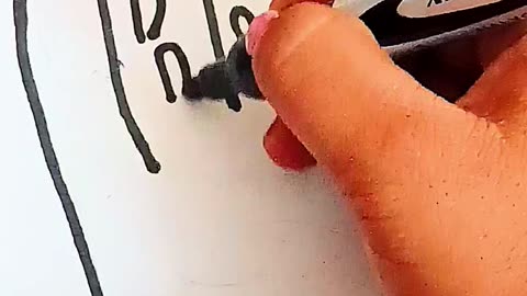 How to draw a peacock using hand palm 🦚|easy drawing #shorts #drawing