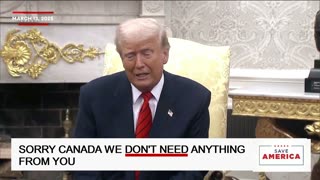 President Trump "Sorry Canada"