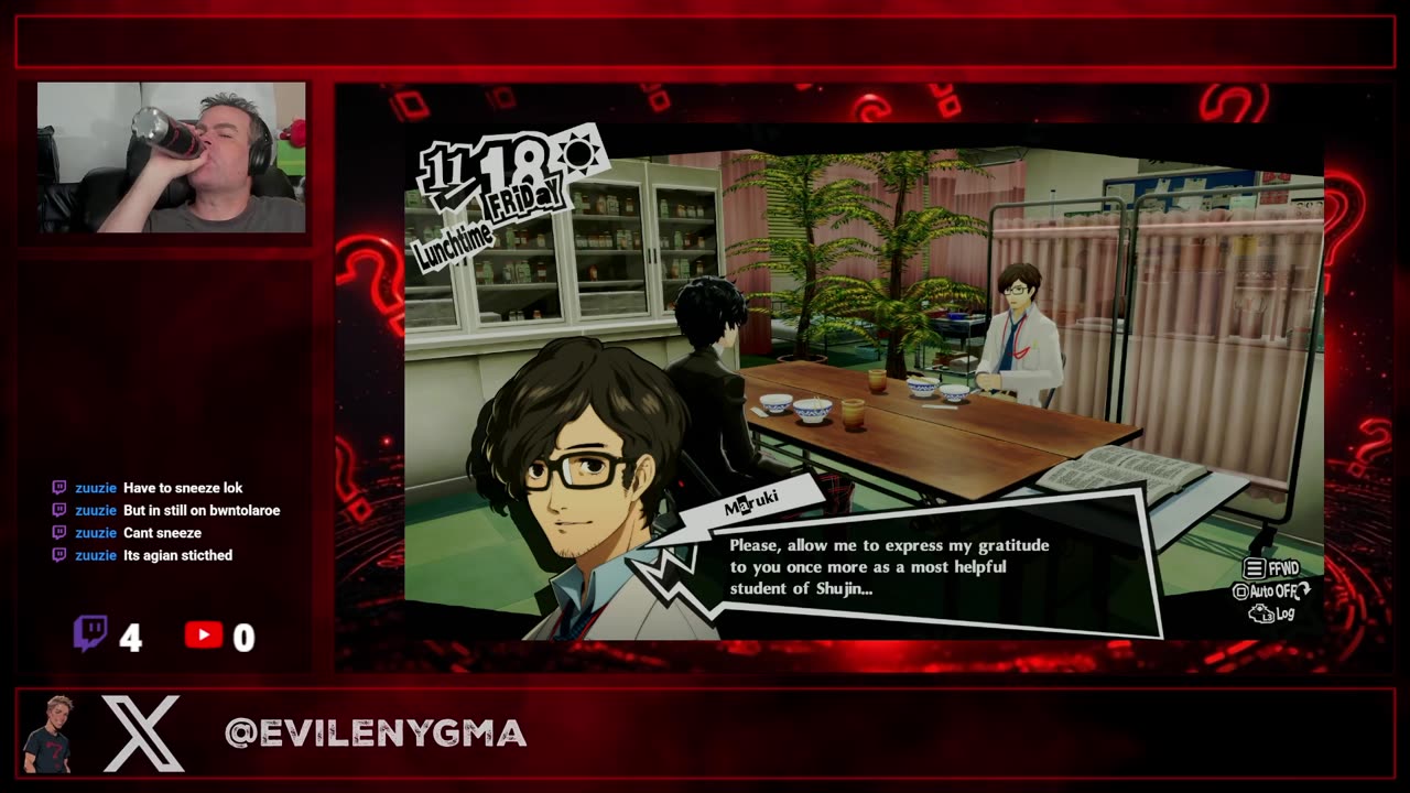 I thirst for more Persona 5 Royal Game Play!