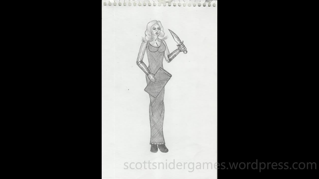 Gypsy Pencil Sketch Video #2 (11-02-2025)