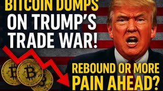 🚨Bitcoin DUMPS on Trump’s Trade War 💣 Rebound or MORE PAIN Ahead?