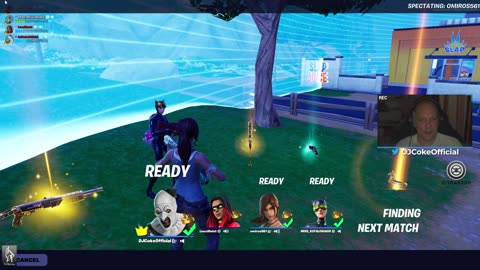 🔴 #Live [GR/CY/EN/BG] 🎮:Fortnite dike mu!! | Follow @ social: @DJCokeOfficial | !addme !social |