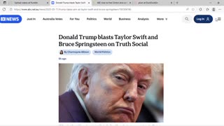 Trump's truths about Bruce Springsteen and Taylor Swift were full of comms