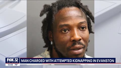 chicago black man charged with attempted kidnapping in evanston
