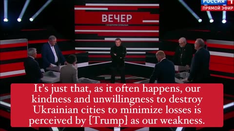 🗣️🇷🇺 Ukraine Russia War | Russian Propaganda: Solovyov's Response to Trump | RCF