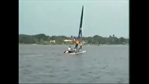 Race Accidents - Paramedic Flung During Race in Florida