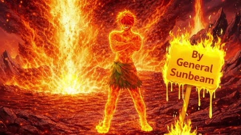 Magma Chute 🔥 | Turning Hate Into Lava Power (Suno AI) | General Sunbeam #hell #haters #burn #sunoai