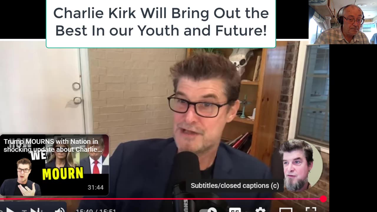 Charlie Kirk Will Bring About a Great Turning Point In our History and Future - 9-11-25